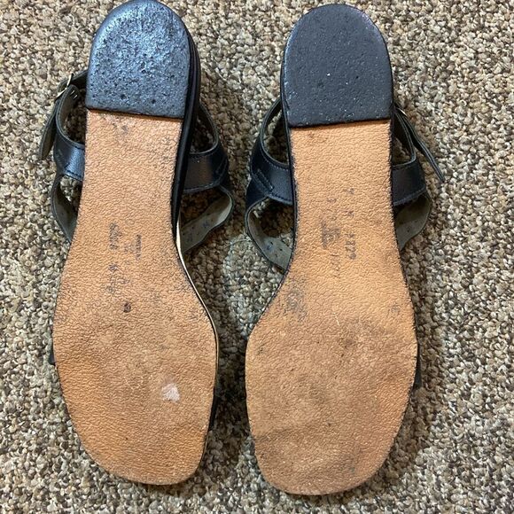 Sofwear Shoes Houston Texas Sandals with Multicolor Accents Women’s Size 7 - Picture 6 of 10